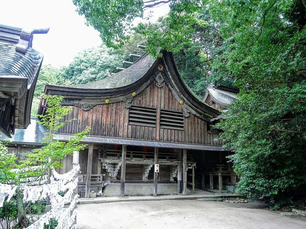 櫻井神社本殿,保存江戶初期的社殿格局