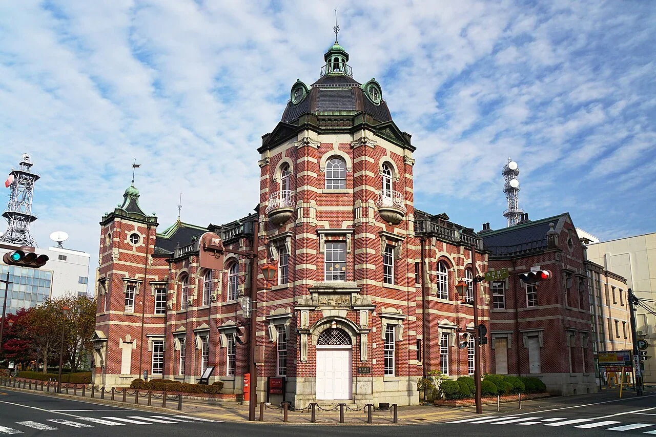 岩手銀行紅磚館外觀，2017 年盛岡實景