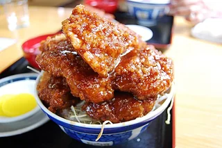 會津醬汁豬排丼 会津ソースカツ丼