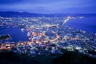 函館山眺望函館市區
