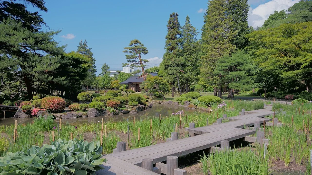 弘前藤田紀念庭園景色