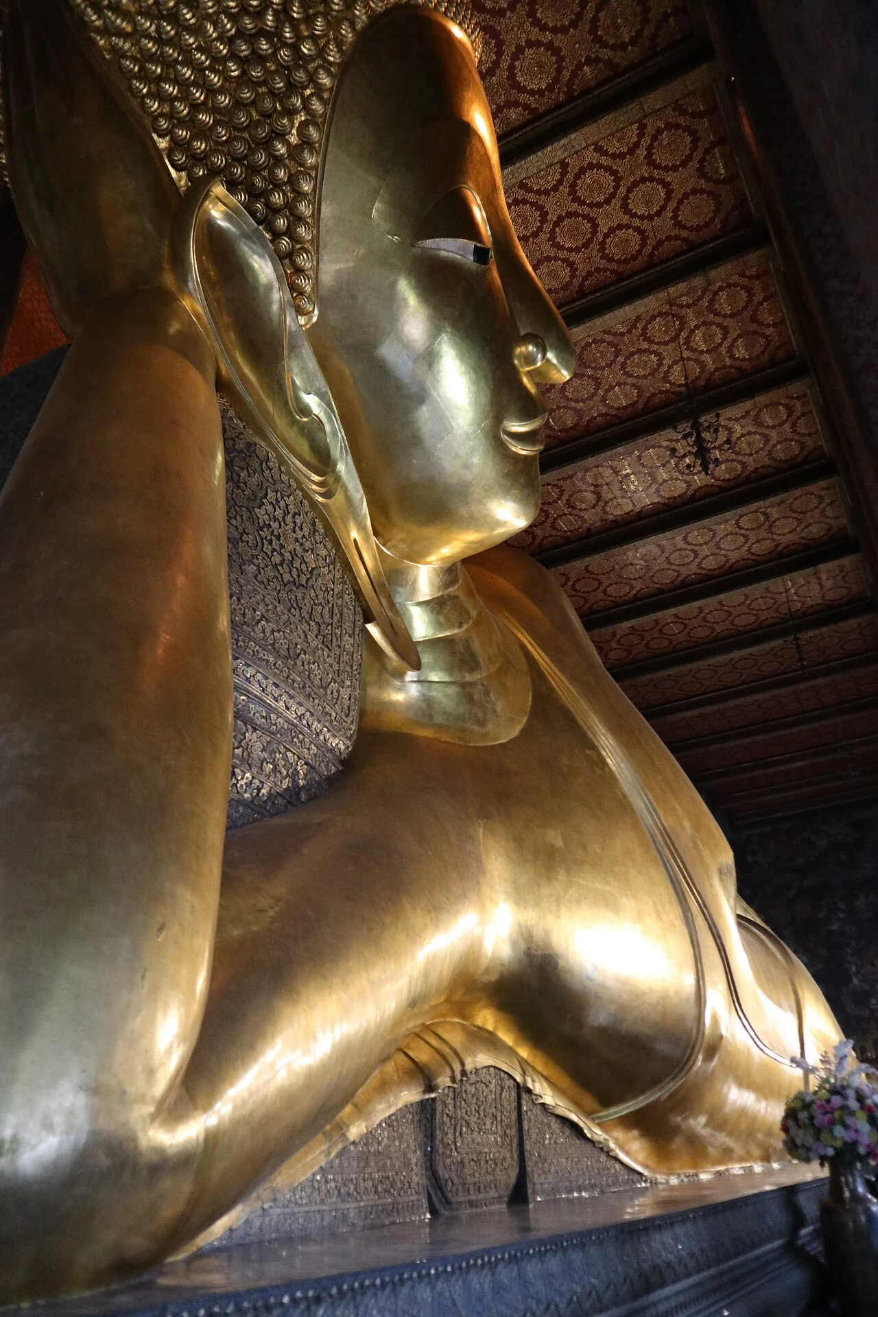 臥佛寺金色臥佛,曼谷